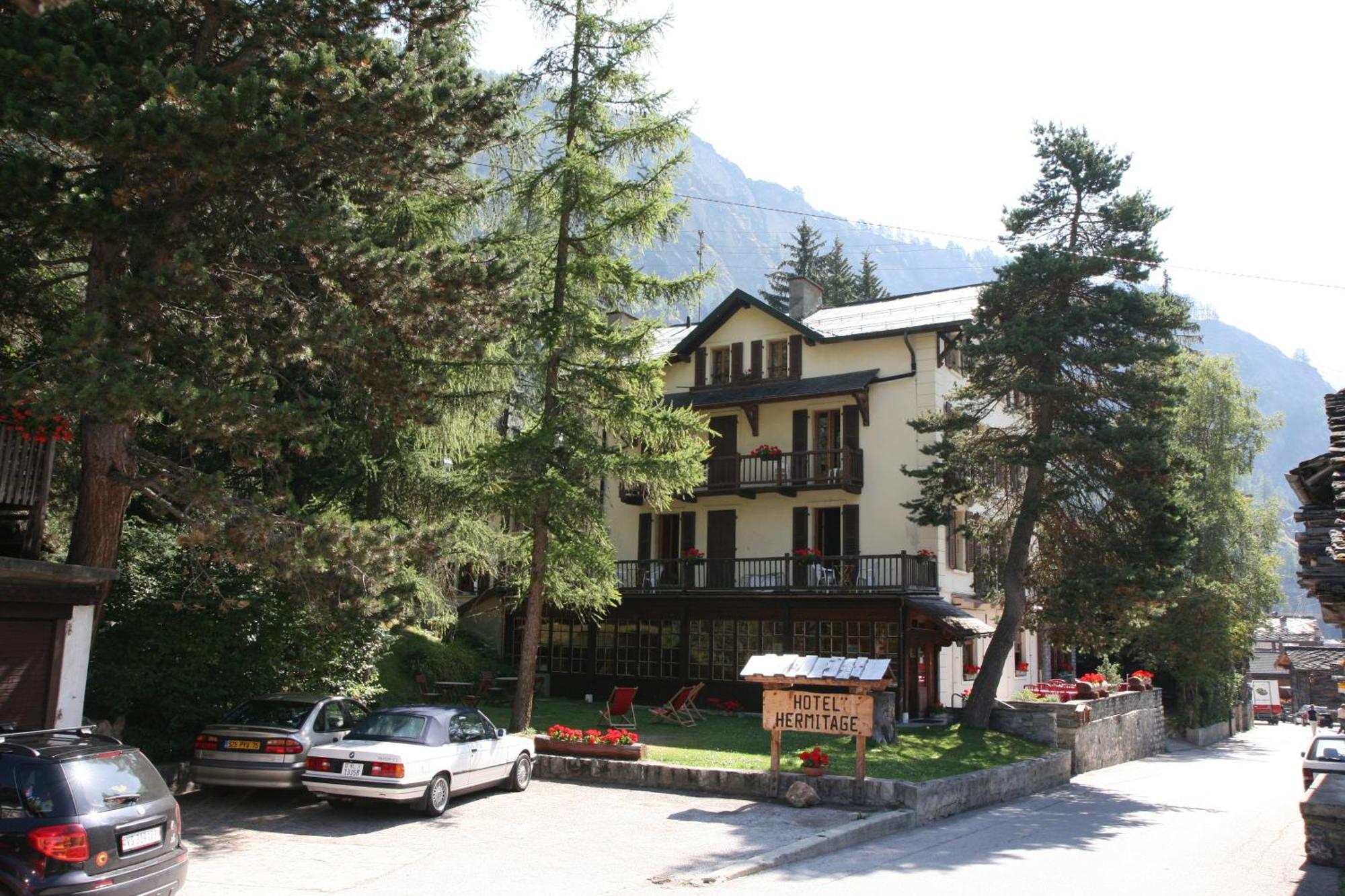 Evolène Hotel Hermitage מראה חיצוני תמונה