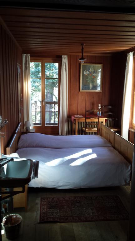 Evolène Hotel Hermitage חדר תמונה